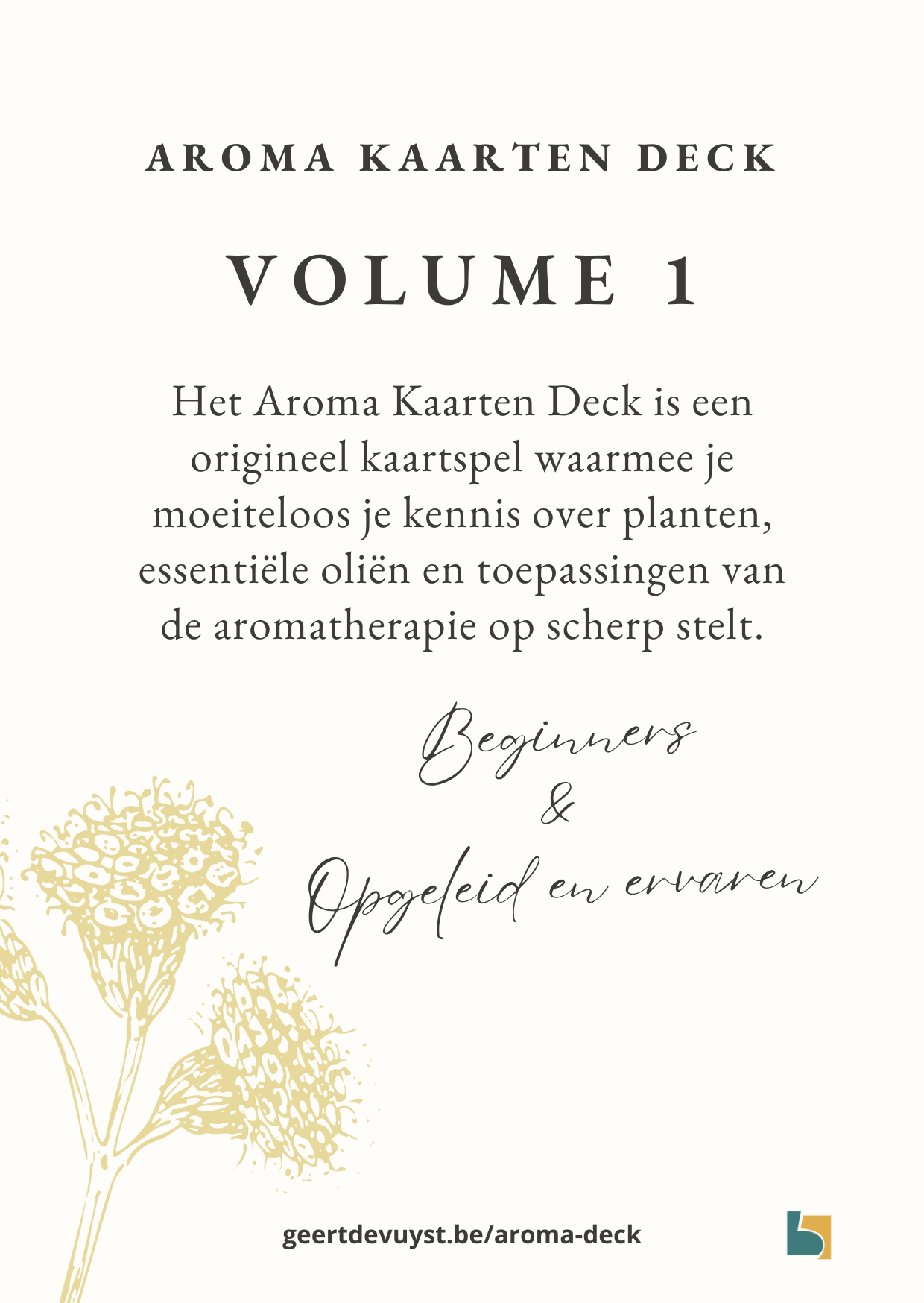Wie ben ik? Aroma Kaarten Deck – Volume 1